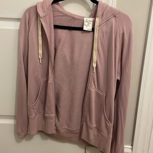 OFFLINE BY AERIE PINK ZIP UP